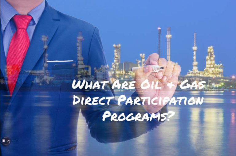 What are oil and gas direct participation programs?