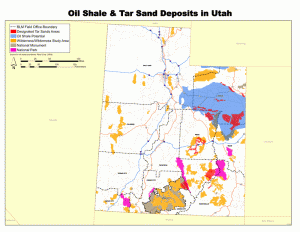 Utah Tar Sands Deposits
